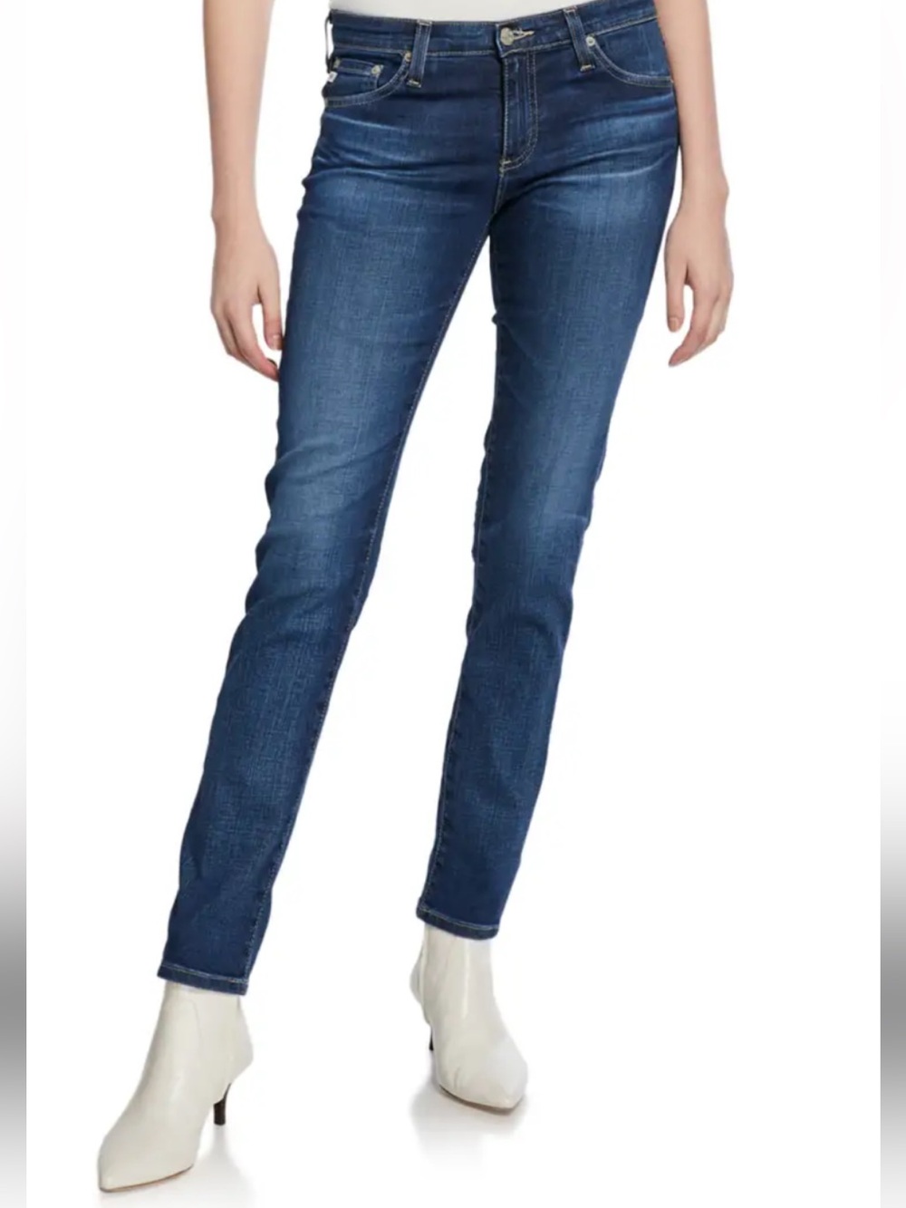 Adriano Goldschmied The Stilt Cigarette Leg Jean 25 R. Medium wash. Great shape!